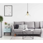Lampa wisząca Hubert MDM-2381/1 GD+AMB Italux - zdjęcie 3
